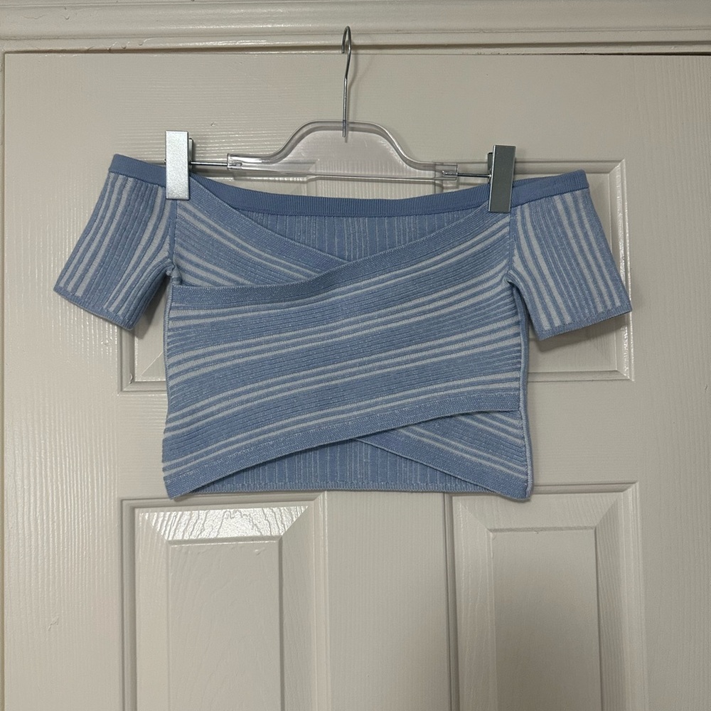 Off Shoulder Cross back top